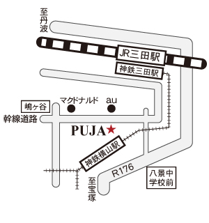 三田地図